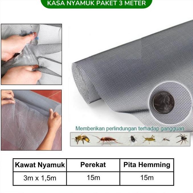 Kasa Anti Nyamuk Plastik HDPE Kelambu Ventilasi Udara murah