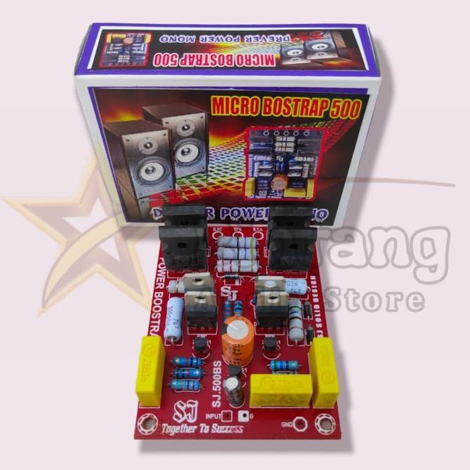 Diskon Driver Power Mono Bostrap Sj.500Bs Low Sub Fiberglass Terbaik