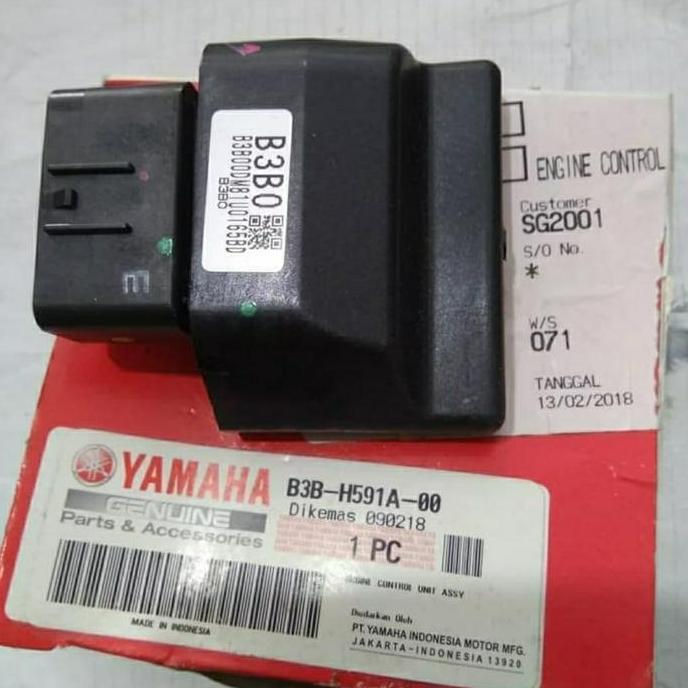 ECU CDI engine control unit Assy Mio S 125 ORIGINAL YGP B3B-H591A-00