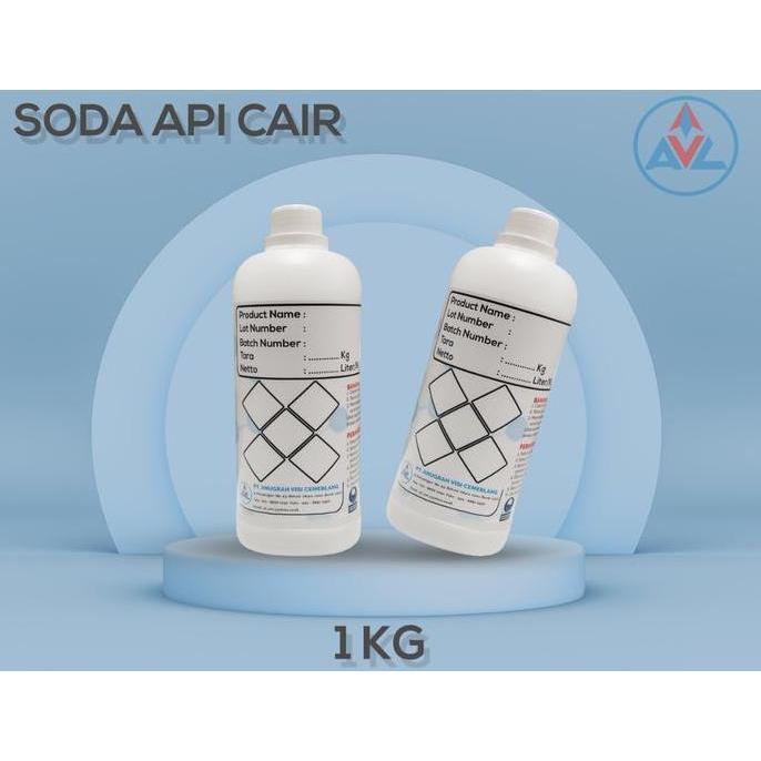 NAOH / CAUSTIC SODA / SODA API CAIR - 1000 GRAM