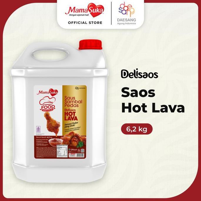 Mamasuka - Delisaos Hot Lava 6,2 Kg