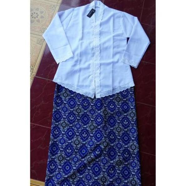 Stelan Kebaya Sekolah Smp Rok Biru