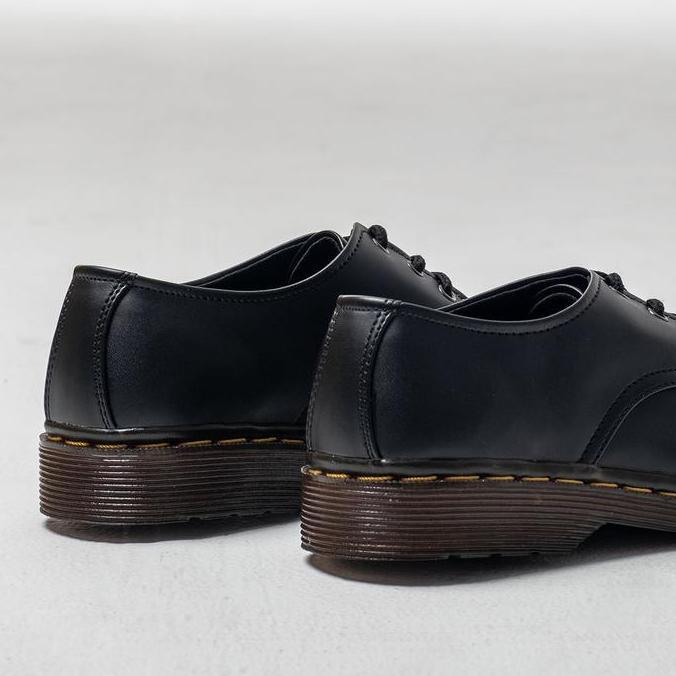 MNDY Official - Alden Black - Sepatu Pantofel Docmart Hitam Pria Boots Merah Shoes  Kerja