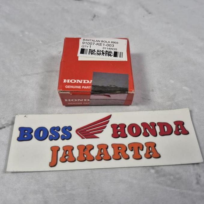 91007-KE1-003 : LAHER BEARING RUMAH KOPLING 6903 ORIGINAL AHM