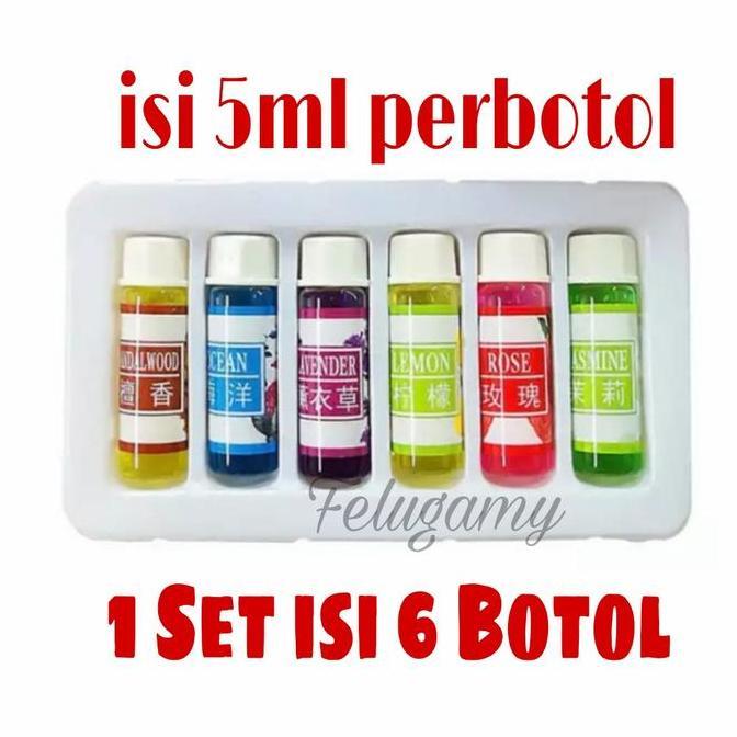 Minyak Aroma Terapi Diffuser Oil Aromatheraphy Essential Oil 6 in 1