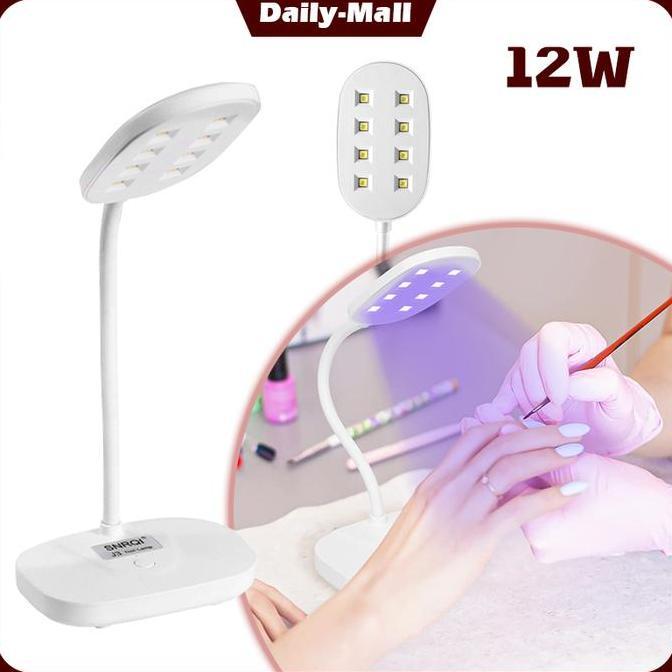 LEONAB UV Lampu Nail Art Lampu Pengering Kutek Nail LED Nail Lamp Pengering Kuku Sinar UV