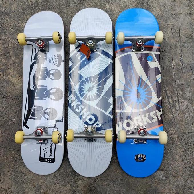 Alien workshop skateboard complete fullset PEMULA  beginners set