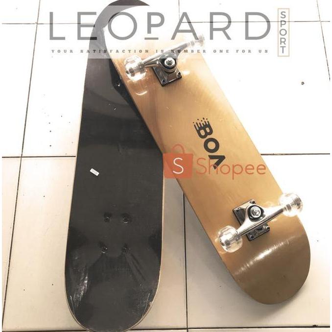Papan skateboard polos hitam / papan skateboard dewasa polos