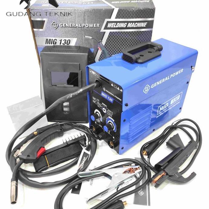 SESARKAL Mesin Las Co MIG 130 GENERAL Las Travo Trafo Listrik MMA MIG TIG 130