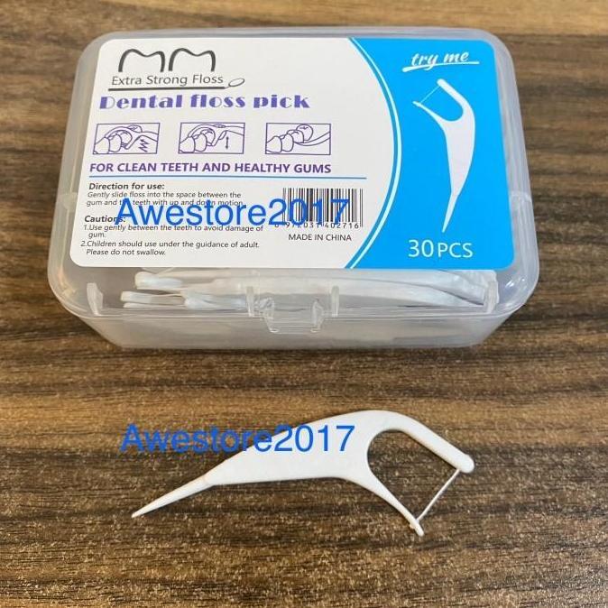 Platypus Floss Dental For Braces Orthodontic Picks Behel Kawat Gigi