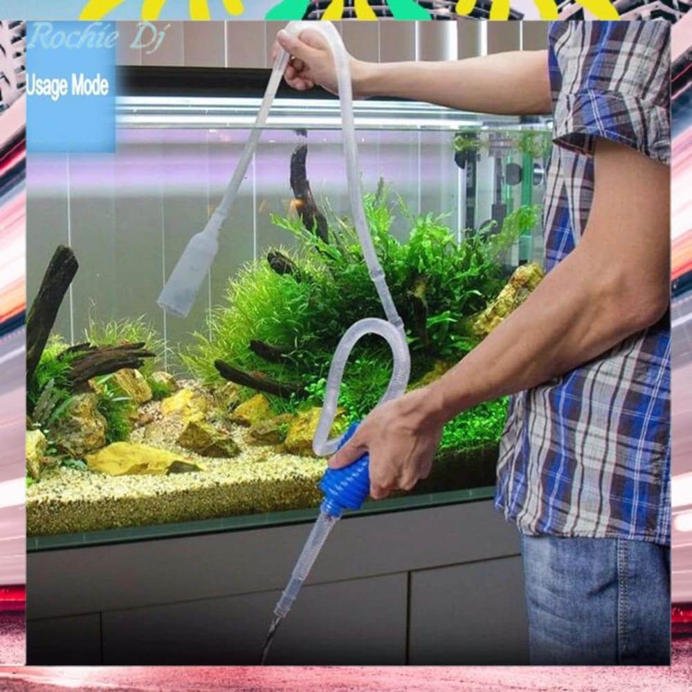 POMPA TANGAN AQUARIUM WATER CHARGE PUMP 1.7 Meter - NC02
