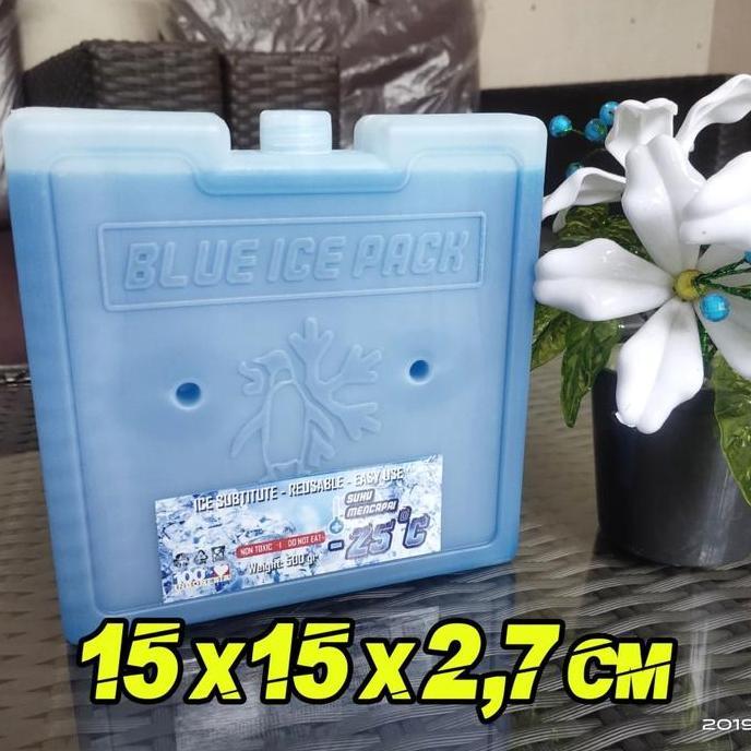 Promo Icegelku - Ice Pack Kotak 15X15X2,7Cm Blue Ice Pack Pengganti Dry Ice Gel Cod