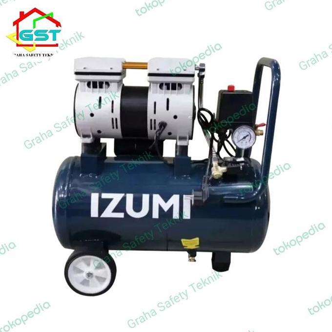 Ready kompresor angin listrik IZUMI OL 0724 oilless compressor