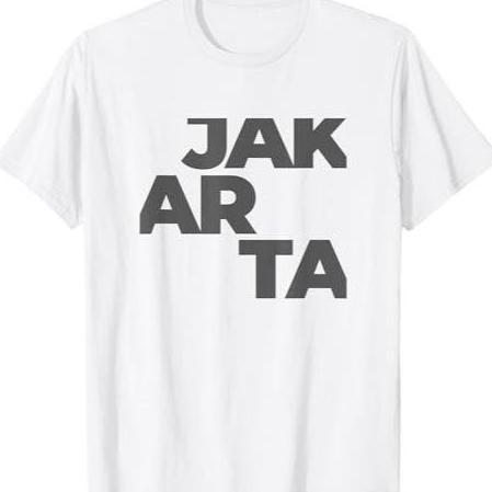 New BAJU JAKARTA - KAOS JAKARTA - SOUVENIR JAKARTA - OLEH OLEH JAKARTA  BANYAK MODEL  Combed Dewasa 