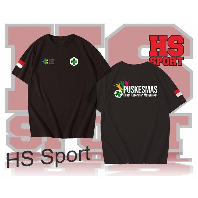 New BAJU PUSKESMAS - KAOS PUSKESMAS - BAJU KESEHATAN - BAJU KEMENTRIAN KESEHATAN Abu Biru