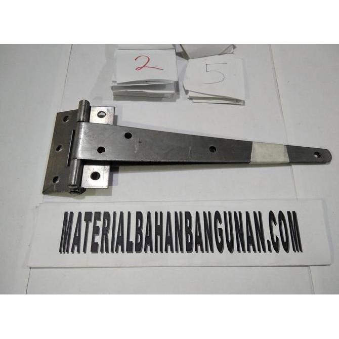 engsel T 8 inch engsel pintu gerbang door hinger engsel gudang besar