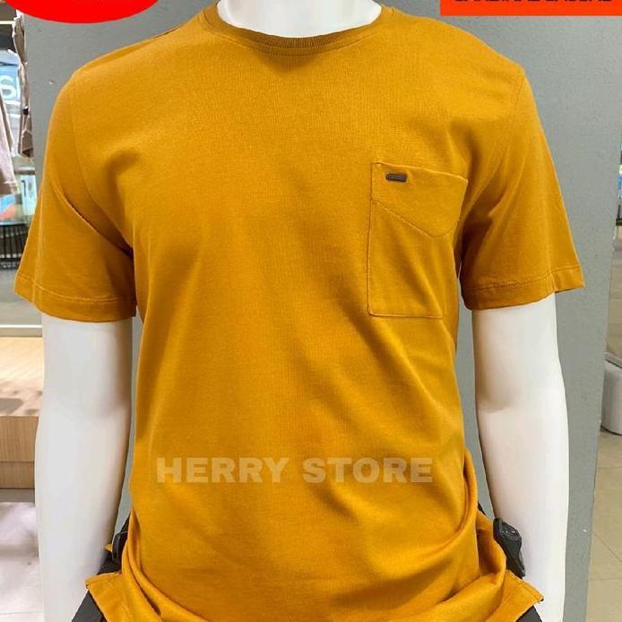 New KAOS CARDINAL CASUAL ORIGINAL REGULER PREMIUM QUALITY WARNA KUNING Pria Baju