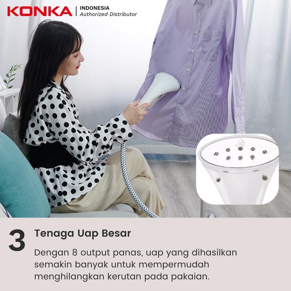 BEST SALE KONKA Garment Steamer Standing | Setrika Uap Berdiri - KZ-GT23