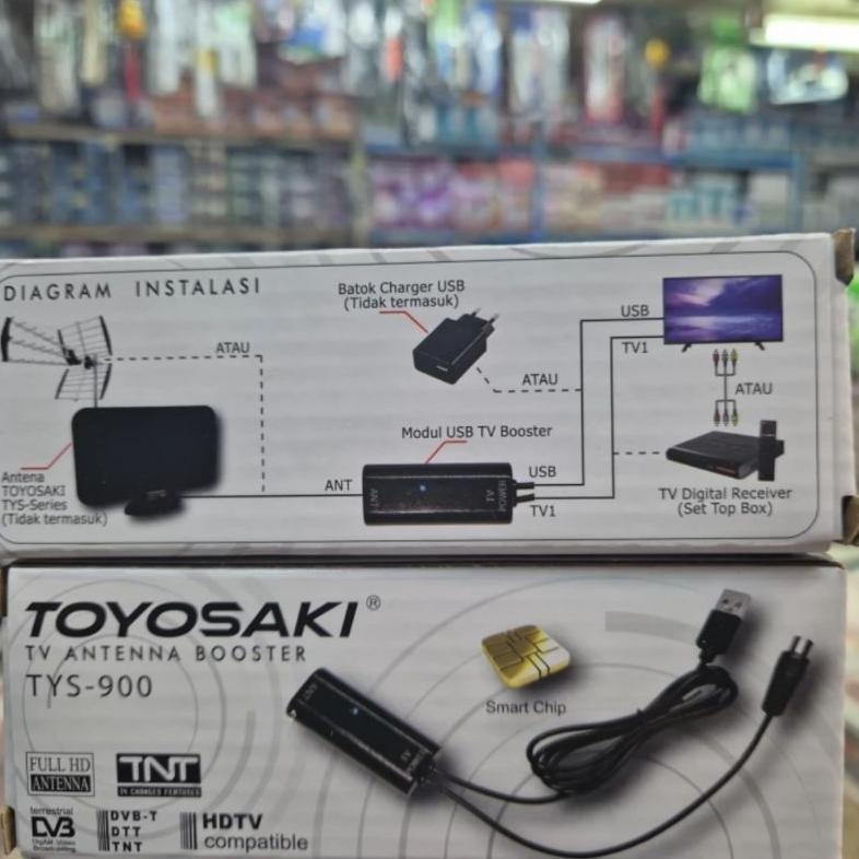 terbaru booster antena tv usb toyosaki tys 900