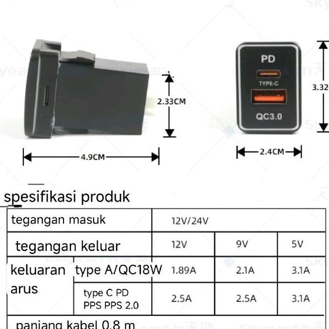 charger hp mobil mitsubishi pajero sport 2016-2025 xpander 2018-2025 mirage nissan all new livina 20