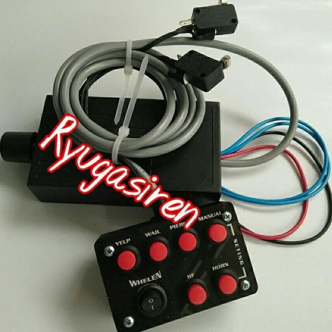 Resmi Modul Sirine Whelen Gama G2 80W Bisa Diseting Suara Damkar Pemadam Motorcycle Part Murah