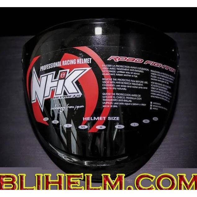 VISOR R6 SMOKE | KACA HELM NHK R6 GELAP | VISOR NHK R6 HELMET SMOKE