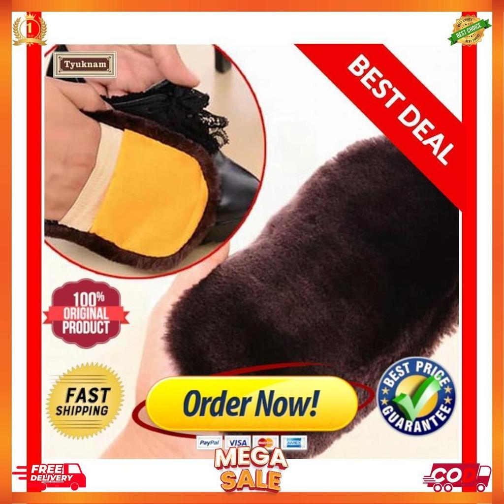 SIKAT SEMIR SEPATU / TAS KULIT / SUEDE SHOE POLISH - BAHAN WOOL [H1]