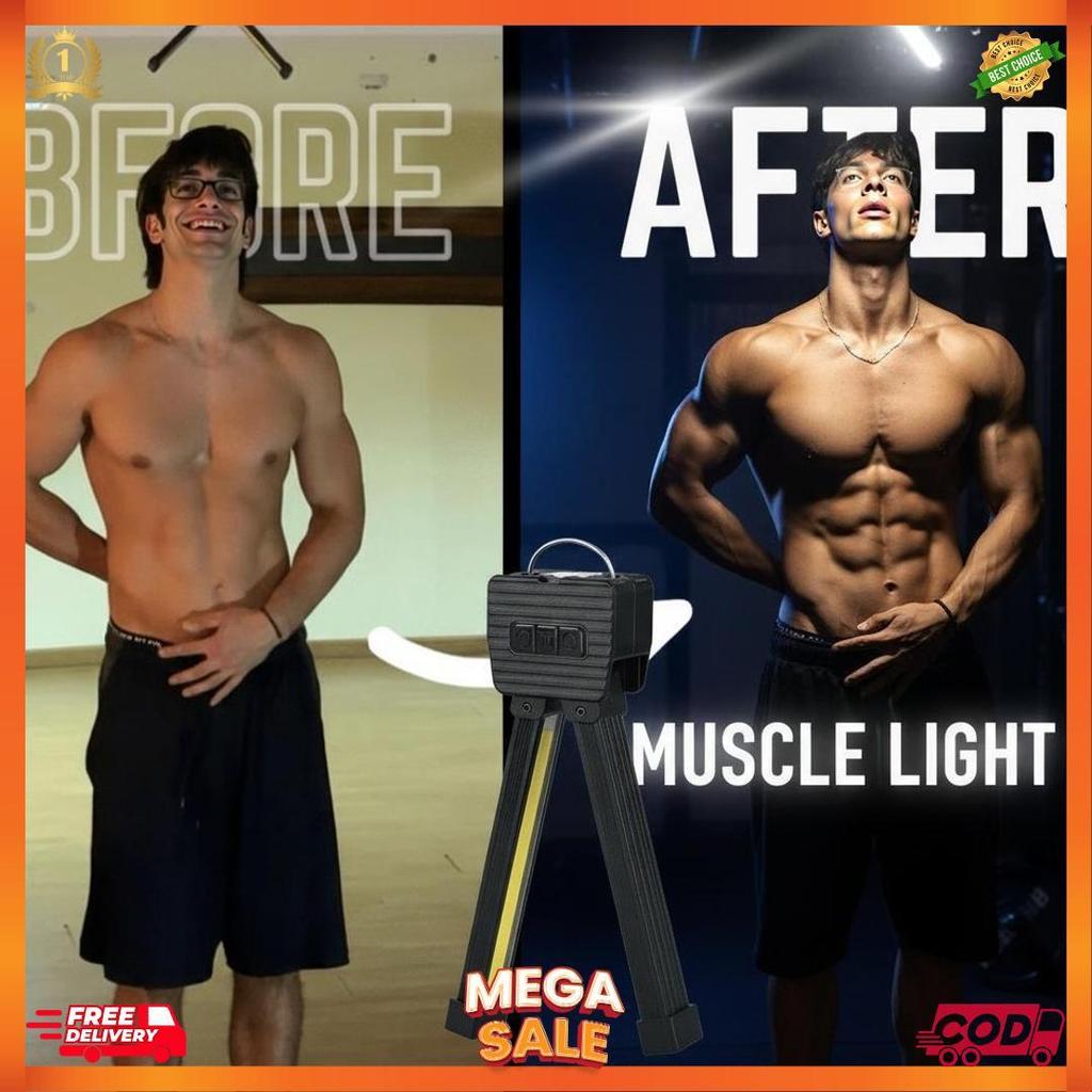 GYM LAMP 2.0 / MUSCLE LAMP - LAMPU GYM MAGNET DEFINISIKAN OTOT [H1]