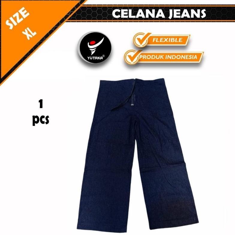 APRON CELANA BAHAN JEANS - CELANA SAFETY