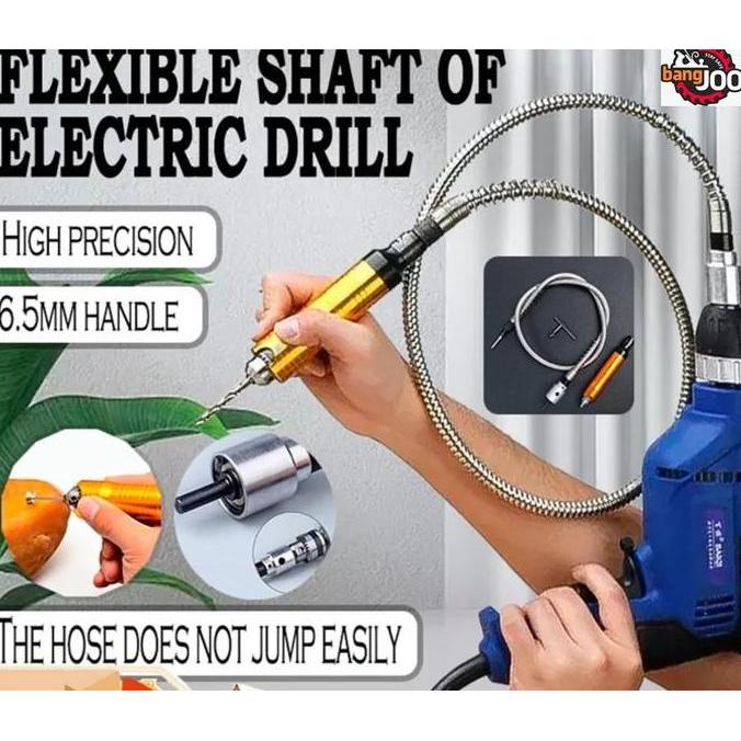 IYLBISC KABEL TUNER 6mm handpiece ukir engraving mesin bor Flexible shaft 6mm fleksibel cun porting