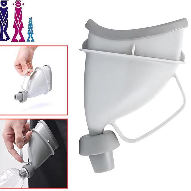 YOGSIXO Pispot Travel Portable Alat Bantu Kencing Kursi Lansia Toilet Darurat Pria Wanita