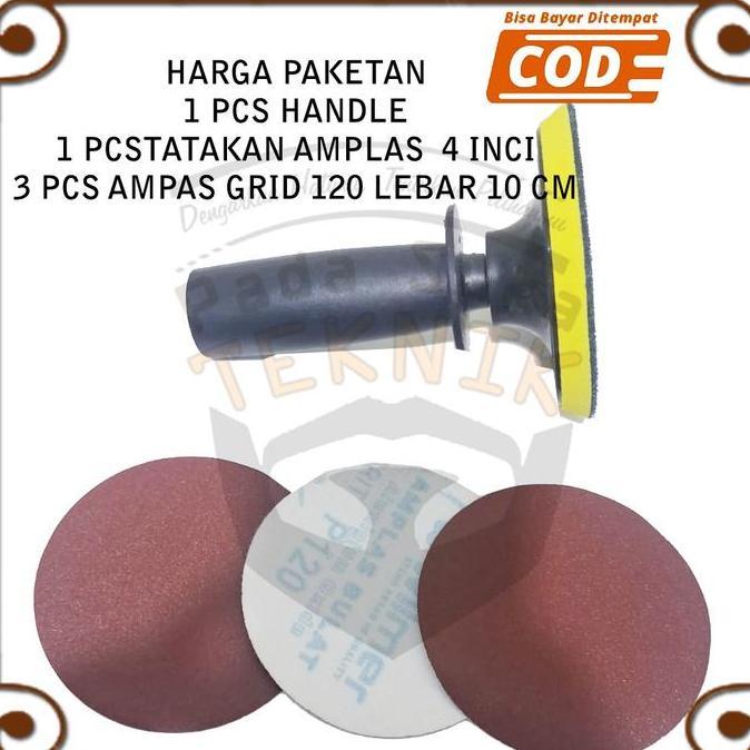 IYLBISC Handle Ubah Mata Gerinda Tatakan Amplas Bulat Penghapus Perontok Pembersih Pengerok Tembok D