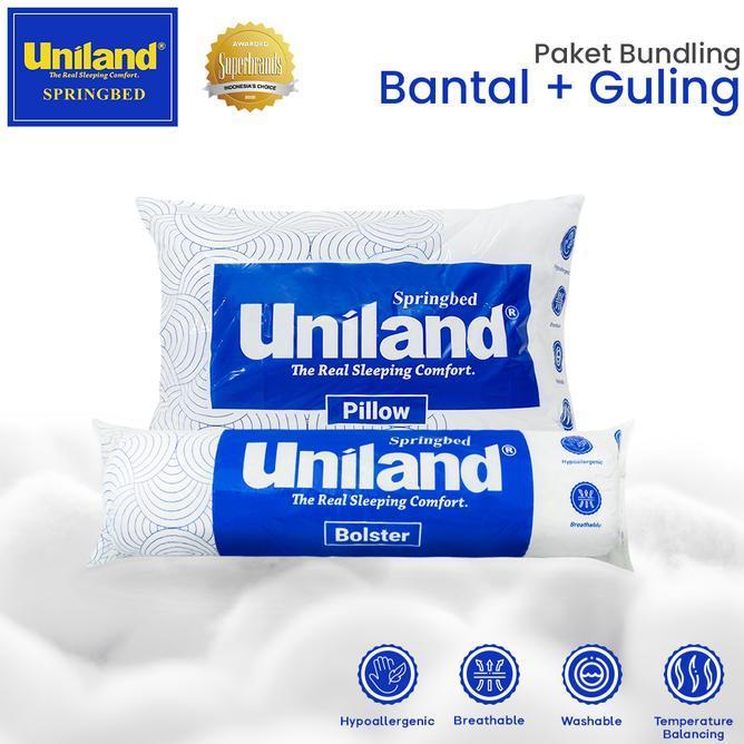 Bundling Uniland Bantal Dacron Silicon Guling Dacron Silicon
