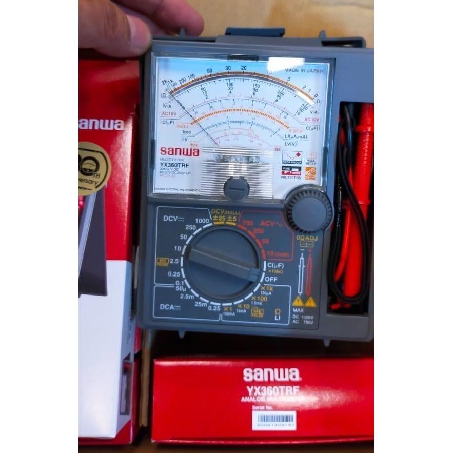 Multitester manual Sanwa YX360TRF | YX 360 TRF