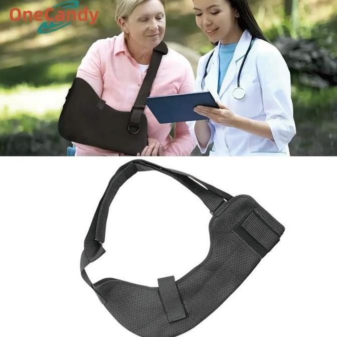LORASTA Gendongan Tangan Patah Universal Breathable Arm Sling Tangan Penyangga Tangan Patah Tulang A