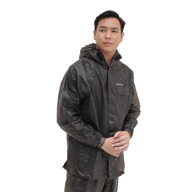 Jas Hujan Eiger Thunderbolt Raincoat Motor Mantel Stelan Outdoor