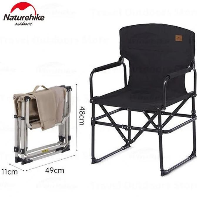 Kursi Lipat Naturehike CNH22JU060 Kursi Camping Estetik Glamping Portable Chair Kursi Mancing Lipat 