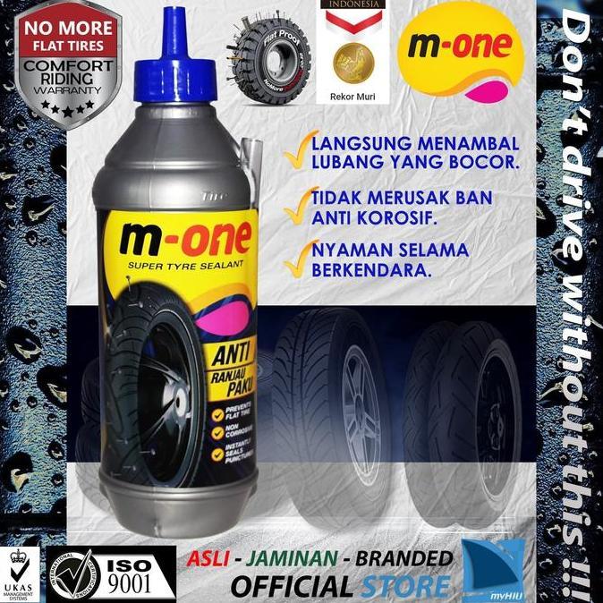 opalveroz - cairan ban anti ranjau / paku m-one 500 ml u/ velg ring 17"