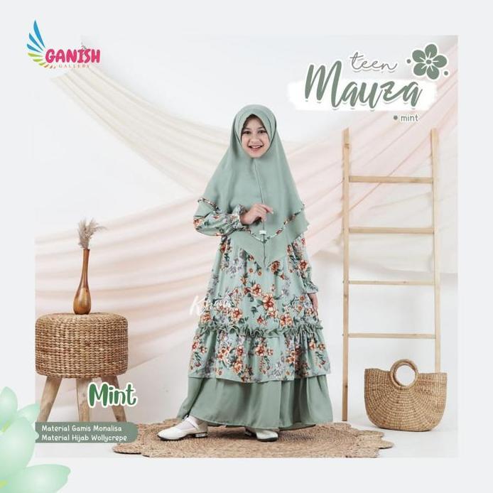 SALE GAMIS ANAK BAJU MUSLIM REMAJA PEREMPUAN SET HIJAB SYARI PREMIUM