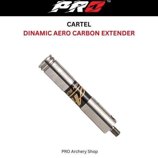 CARTEL EXTENDER 3" IN DINAMIC AERO CARBON  MATERIAL | EXTENDER STABILIZER BUSUR PANAHAN ANAK DEWASA 