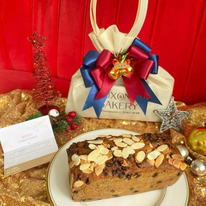 Christmas Hamper Luxon Bakery Banana Cake Parcel Natal Gift