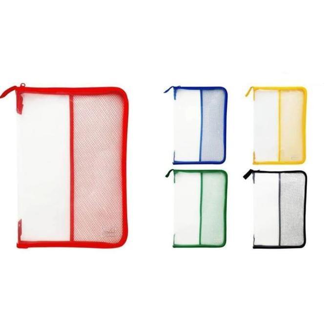 Zipper File Jala Orenji / Map Zipper / Map Resleting