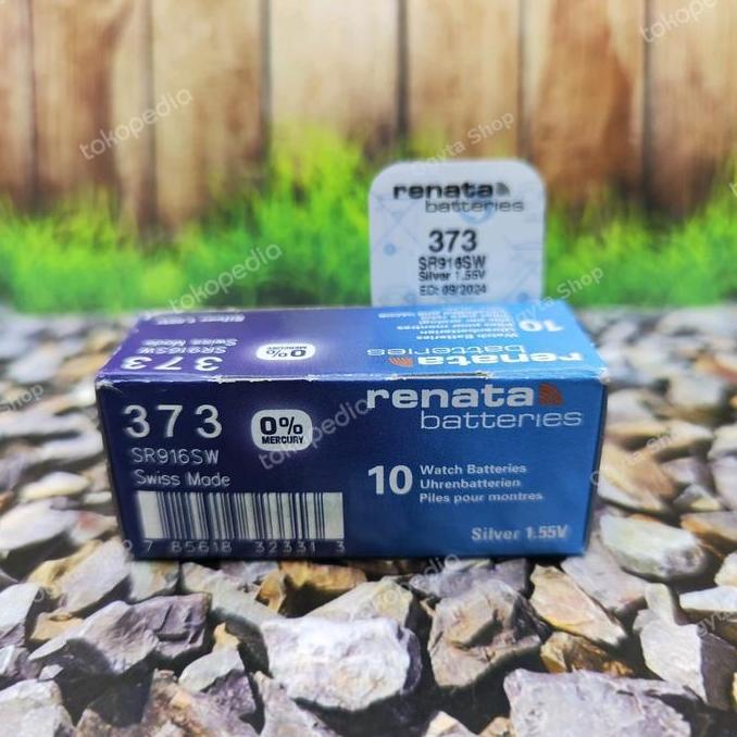 Ready Baterai Jam Tangan Swatch Baterai Swatch Renata 373 Original