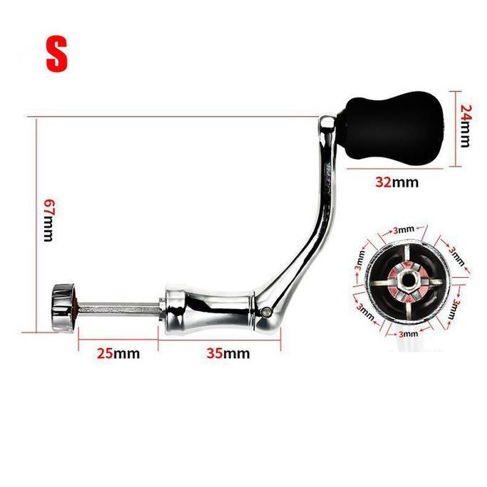 TELENIUM Gagang Reel Pancing / Handle Reel Spinning / Aksesoris Pancing PROTOK
