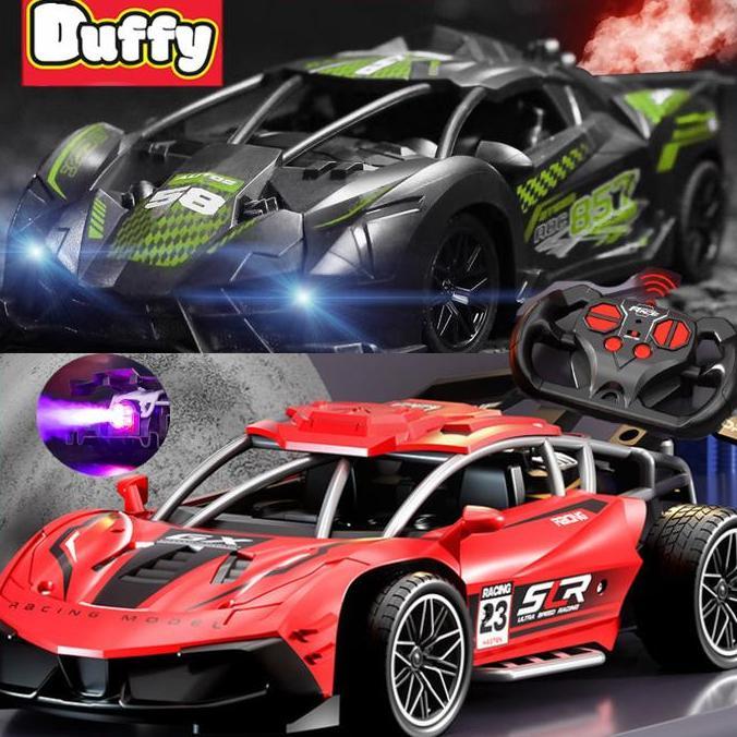 Xifa_nurabdilah - Duffy toys(COD) Spray 2.4G 1:16 Mobil Remote Control Besar Drift / Mobil Remote Co