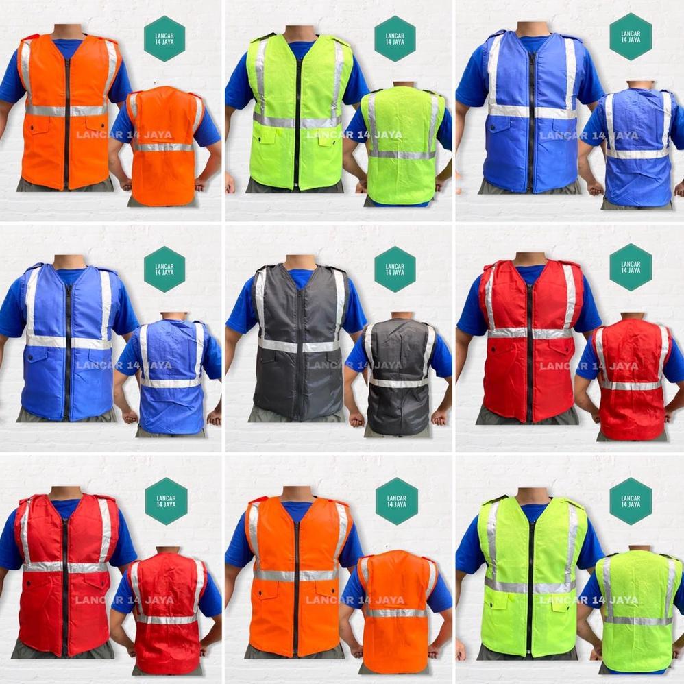 Promo Rompi Parasit / Parasut - Rompi Safety - Rompi Proyek - Rompi Ojek - Rompi Parkir- Rompi Serba