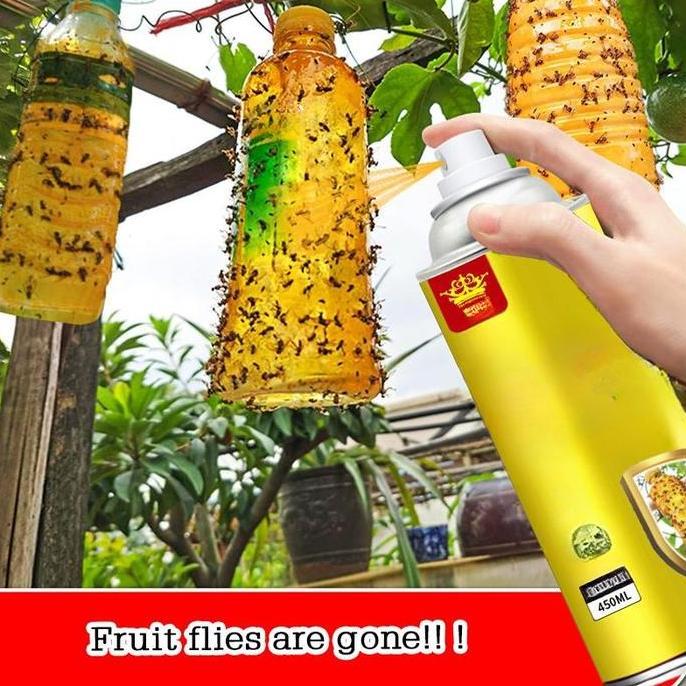 VIRYEOU Lem Perekat Lalat Buah Serangga Mengendalikan Lalat Buah Perangkap Serangga Lalat Buah Terba