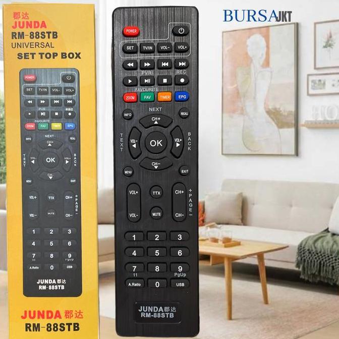 OVMIDEX REMOTE STB UNIVERSAL JUNDA RM 88TB ( MATRIX TANAKA XTREAMER)