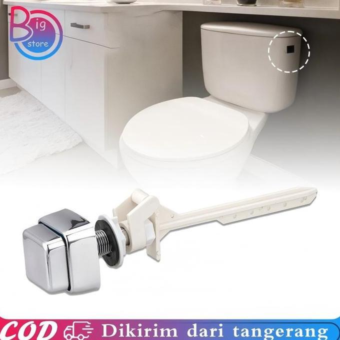 URB Tombol Samping Toilet Duduk Sparepart Part Toilet Tombol Kloset Duduk Pencetan Flush Toilet Tomb