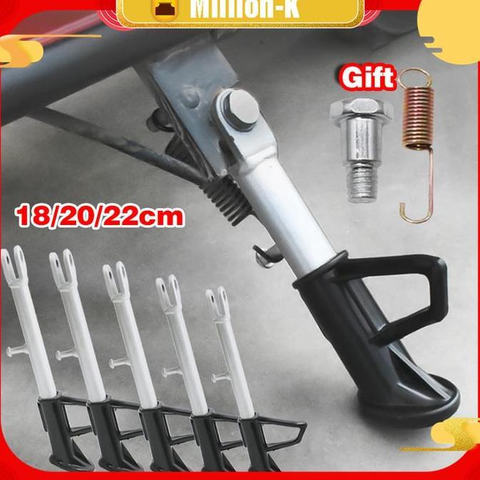 VIRYEOU Side Standar Sepeda Listrik Standar Samping Sepeda Listrik Motor Listrik Standar Sepeda List